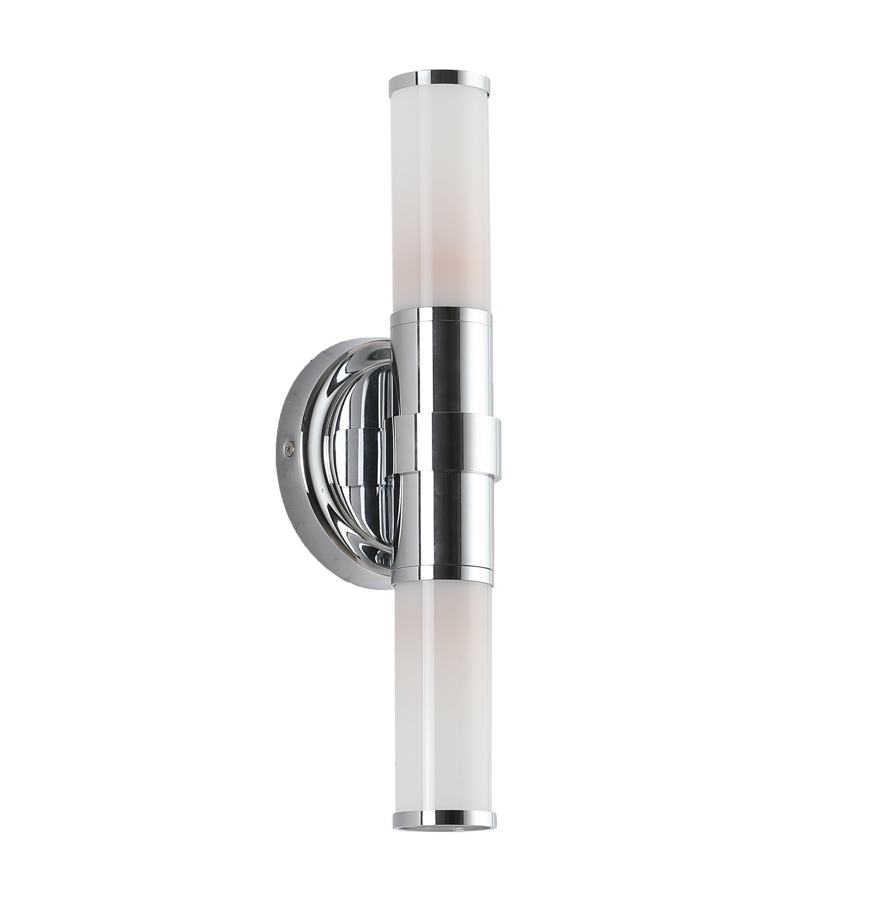 Настенный светильник 12*8*36 см, E14  4000K хром Zortes Libbero ZRS.27506.2