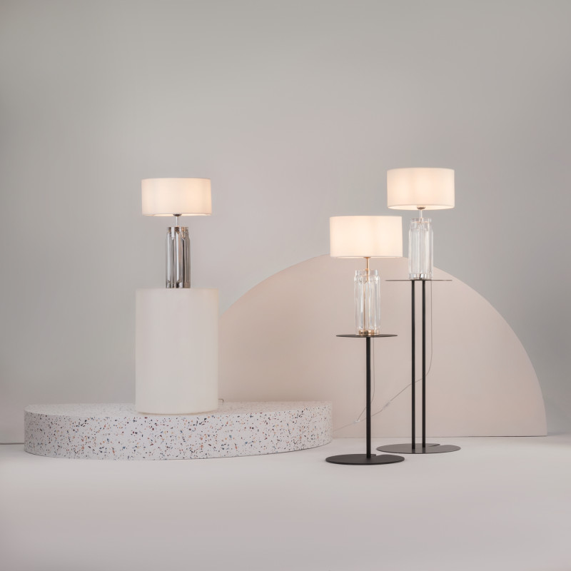 Светильник 53 см, Maytoni Muse MOD304TL-01GR, серый-хром