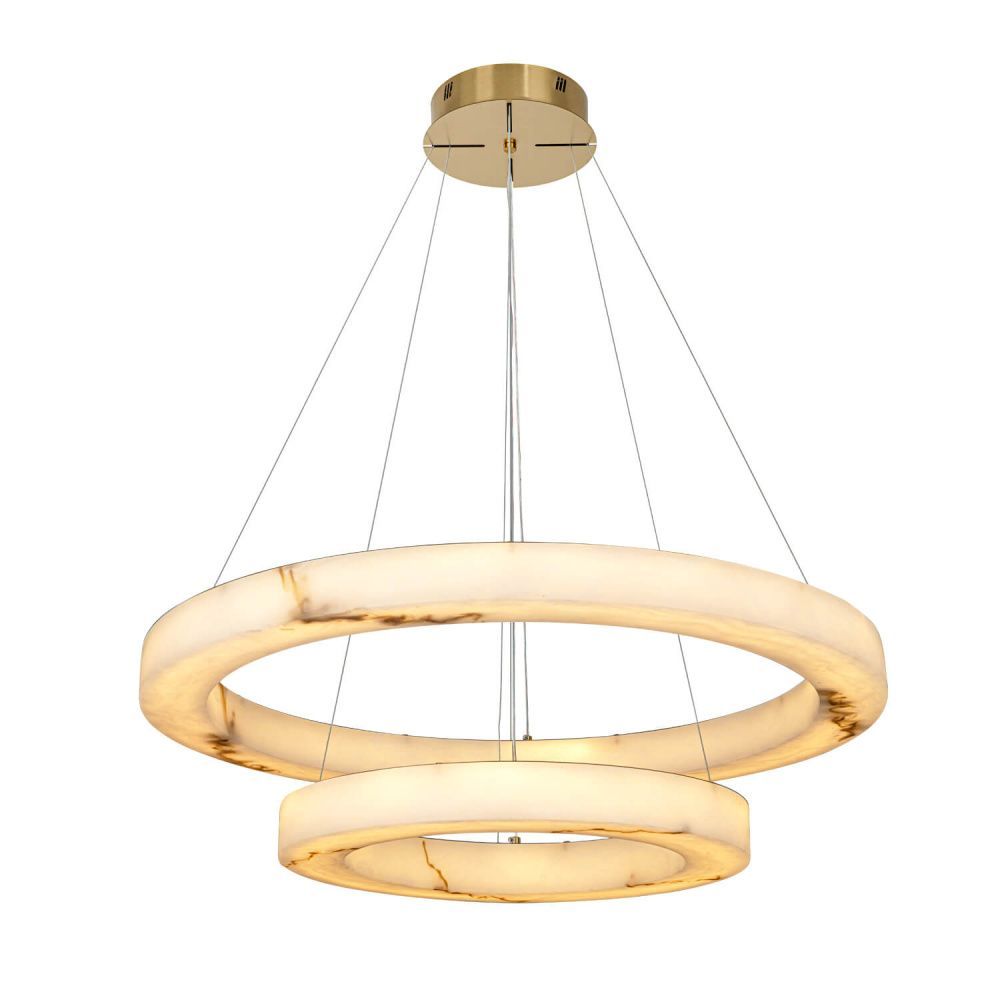 Подвесной светильник *80/50*6/6-180 см, *LED*78W, 3000-6000K, MODELIGHT  MDL.8484.800.500PL BS, Латунь