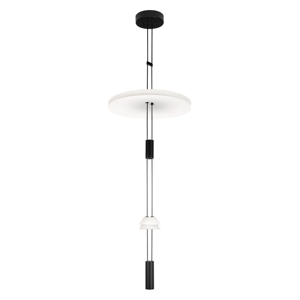 Подвесной светильник 417 см, 18W, 3000K, Loft IT Flamingo 10598C, черный