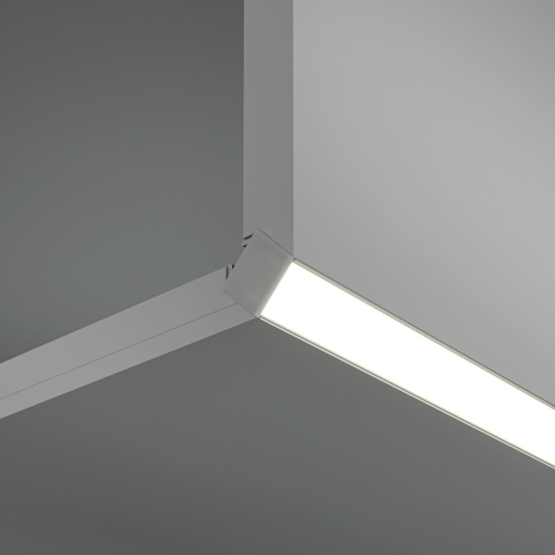 Алюминиевый профиль  Встраиваемый 2000*50*22 мм для светодиодной ленты Maytoni Led strip Серебро ALM-5022-S-2M