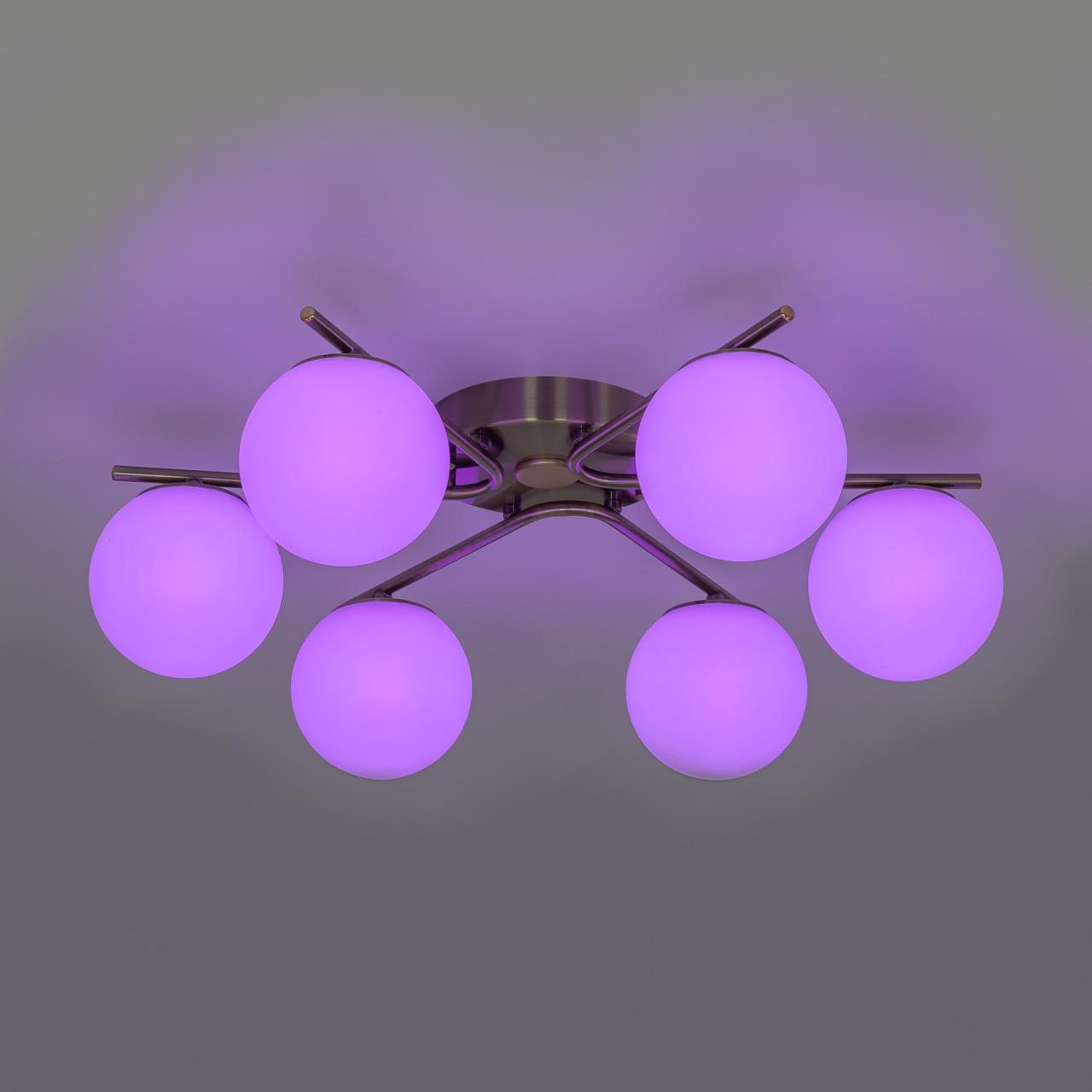 Светильник 66 см, 70W, 3000-5500K, Citilux Адам Смарт CL228A163 RGB LED, бронза