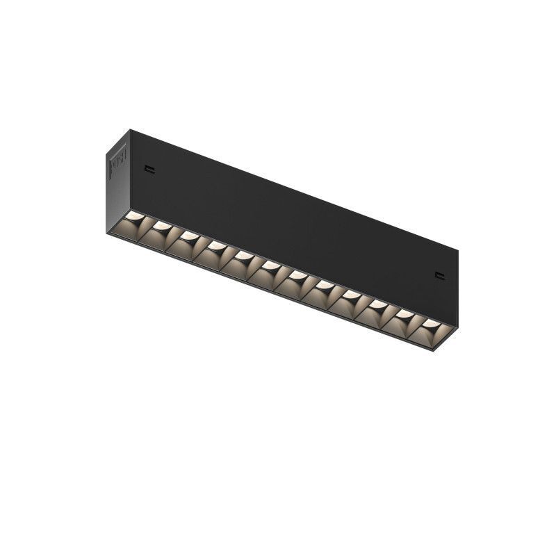 Трековый светильник 20 см, 9W, 2700-6000K, Denkirs Smart Grill Zigbee DK8301-BK, черный