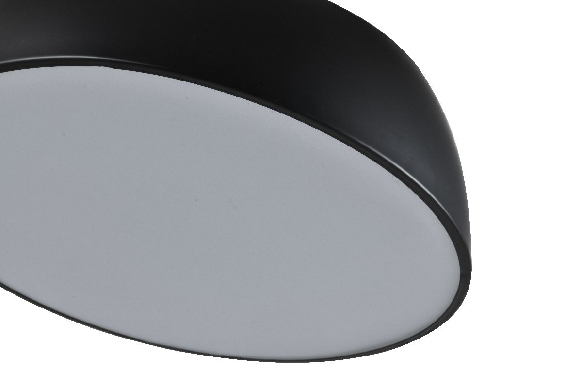 Потолочный светильник 50 см, 50W, 4000K, Zortes Wallo ZRS.1818.05, черный