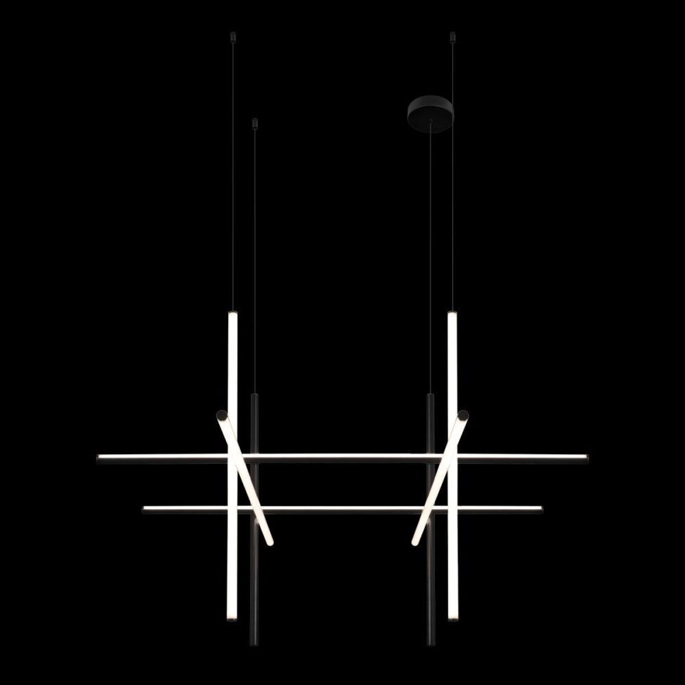 Подвесной светильник 120 см, 60W, 3000K, LOFT IT Coordinates 10393/A Black, черный