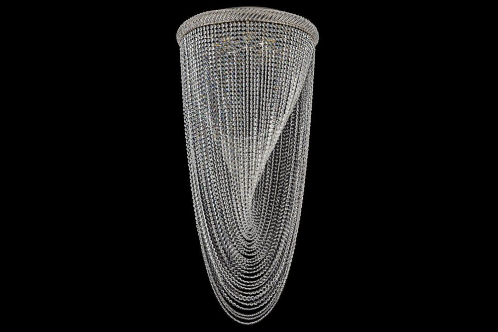 Люстра *60*110 см, 8*E27*60W, Dio D`arte Bari Nickel Bari E 1.2.60.104 N, Матовый никель