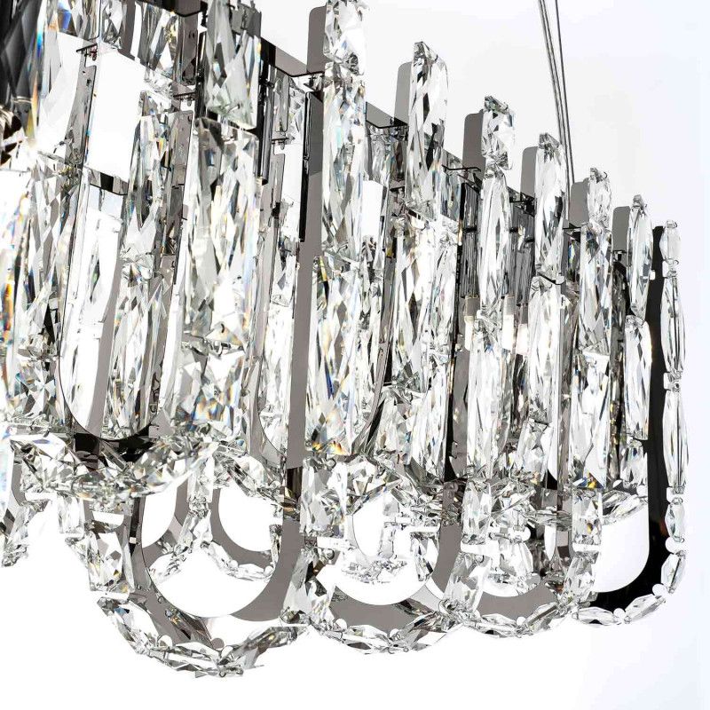 Подвесная люстра 32*80 см MODELUX ML.6621.12 CR хром