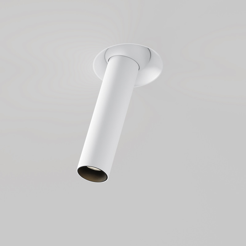 Встраиваемый светильник 3*3*21,6 см, LED, 7W, 3000К, Maytoni Technical Focus T C140TRS-L200-7W3K-W белый