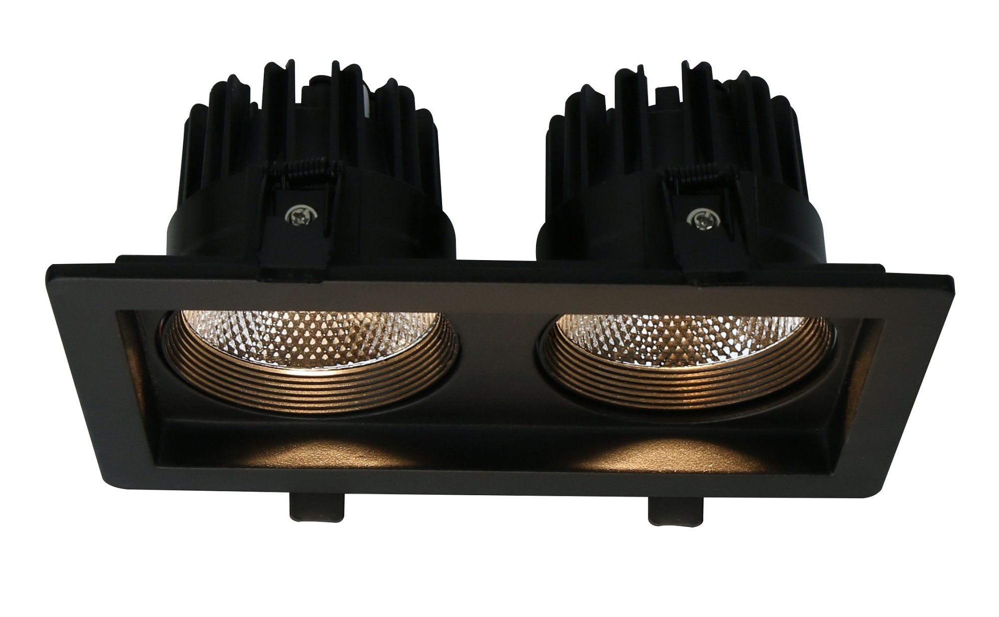 Встраиваемый стандартный светильник Arte Lamp A7007PL-2BK, черный
