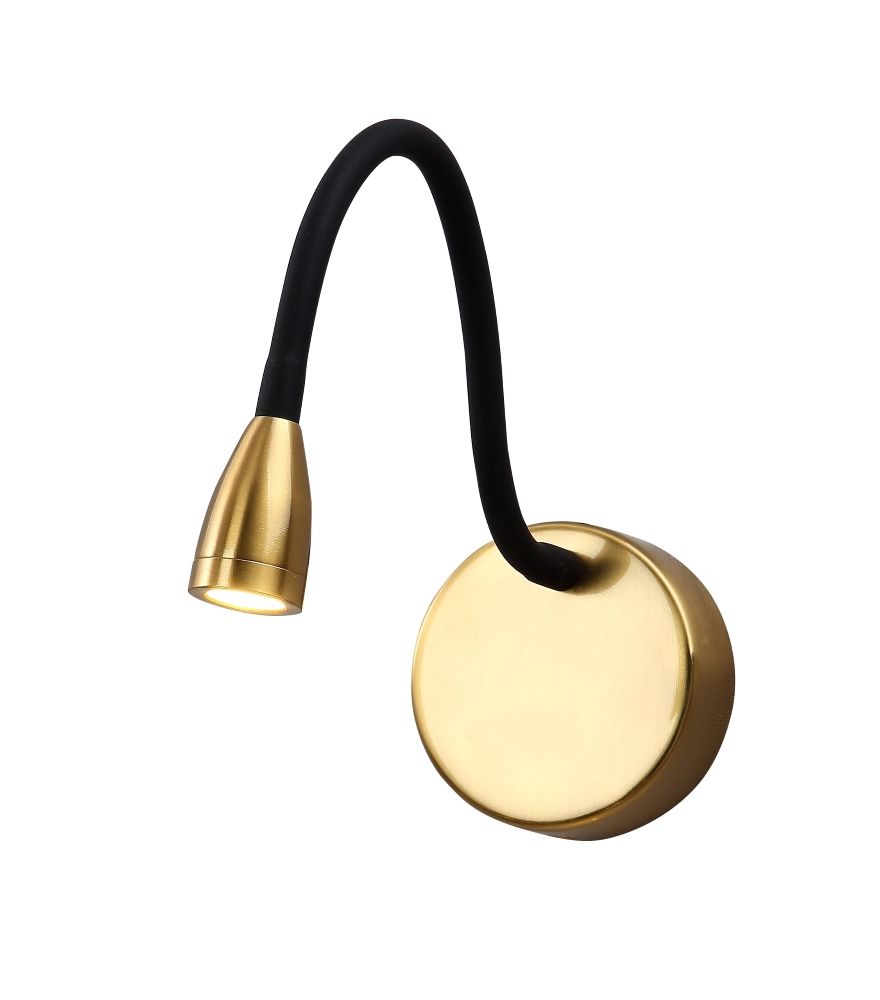 Бра *9*36,3-36,3 см, 1*LED*3W, 4000K, Crystal Lux Movi CLT 212W BS, Бронза