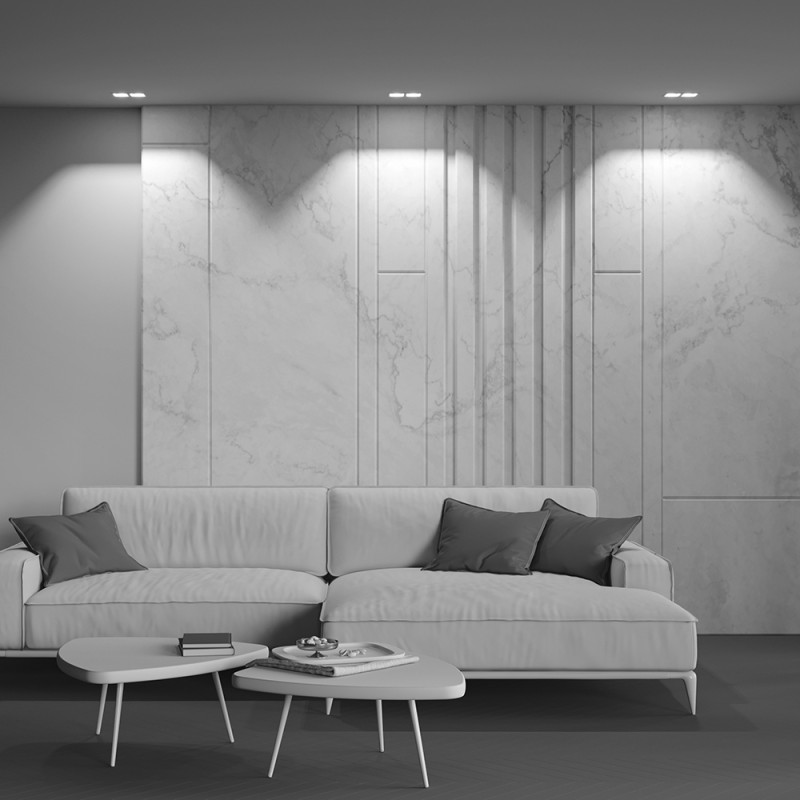 Светильник 17 см, 30W, 3000K, Technical DL043-02-15W3K-SQ-W, белый, вр 7,5*15,5 см