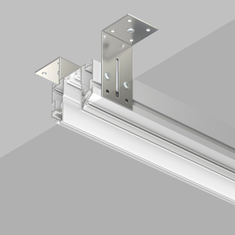 Шинопровод 300*6,2*5,1- см, **W, K, Denkirs SMART ONE TR2023-WH, белый алюминий