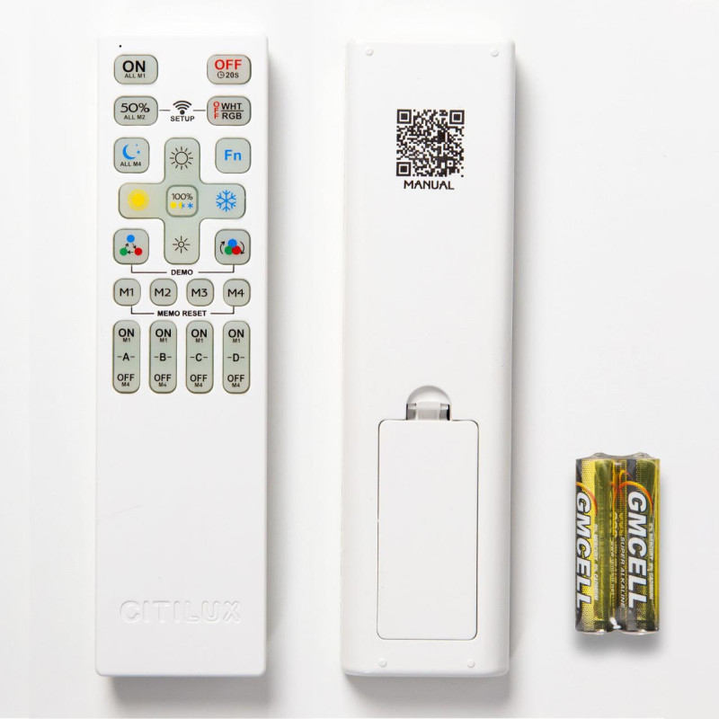 Светильник 60 см, 120W, 3000-5500K Citilux Триест Смарт CL737A45E, белый