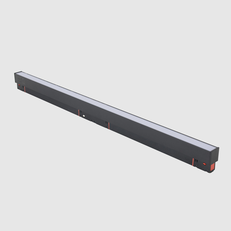 Светильник трековый магнитный 60 см, 24W, 2700-6500K, Crystal Lux CLT 0.33 001 24W BL M TUYA, черный