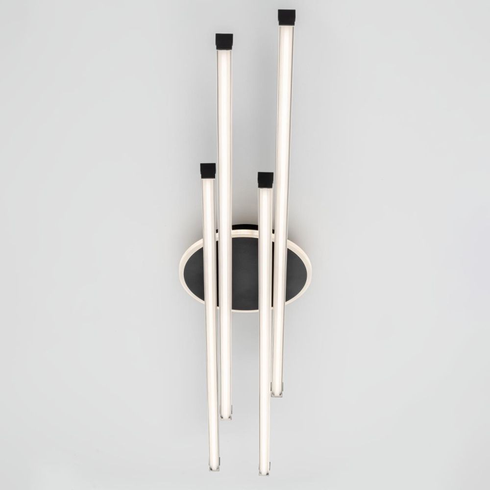 Люстра 120*120*11 см, 100W, 3000-6000K, 22 м2 Citilux Trent CL203641 черный