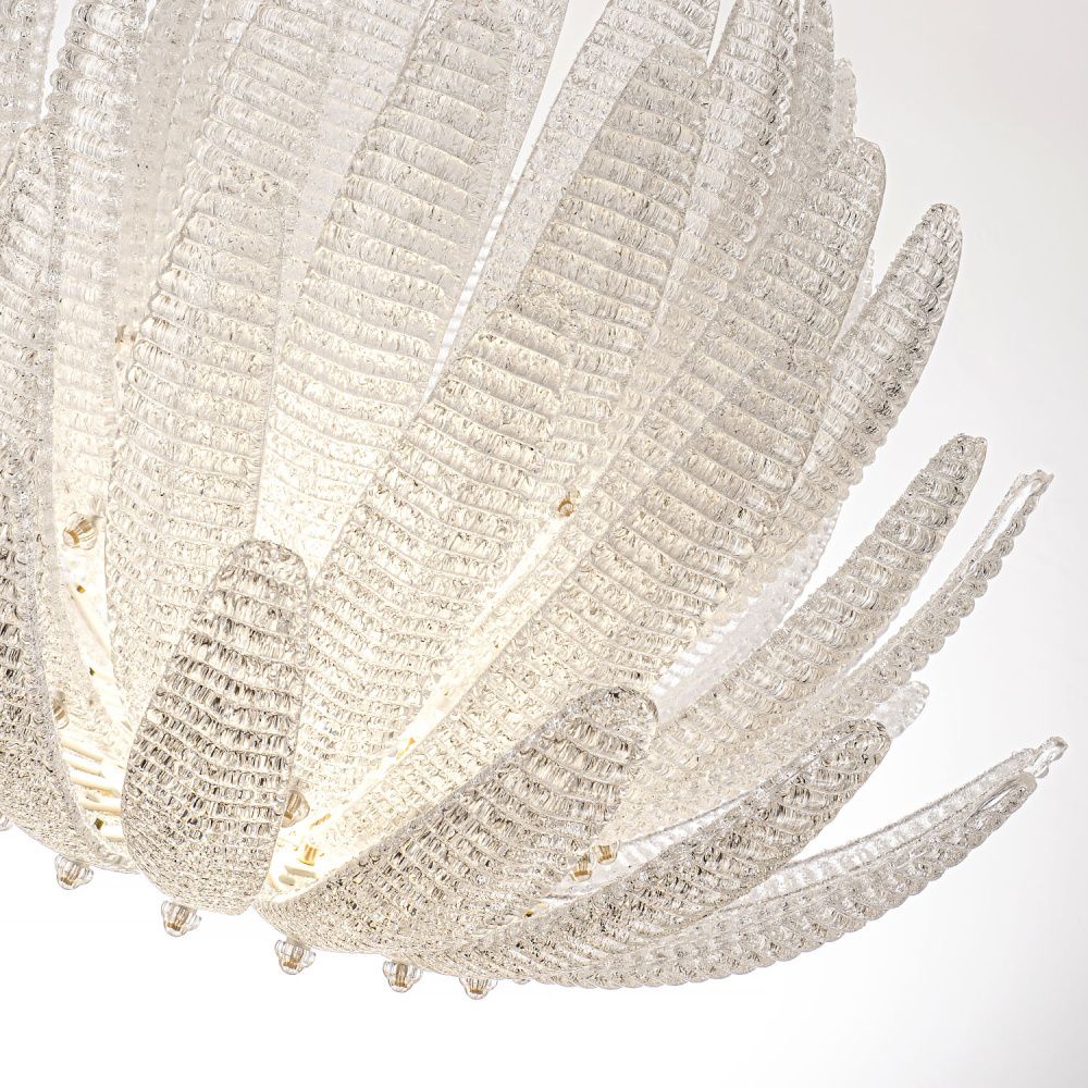 Подвесная люстра 60 см, 70W, 4000K, Modelux ML.9555.600 CP, шампань