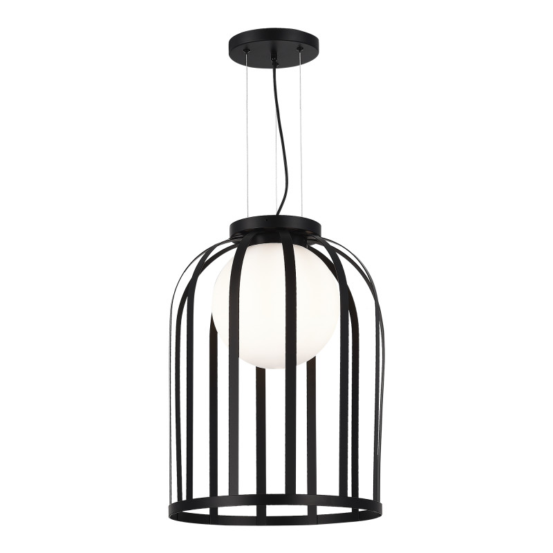 Подвесной светильник 40*200 см, E27, 60W, ST-Luce NORDIC SL6129.403.01 черный