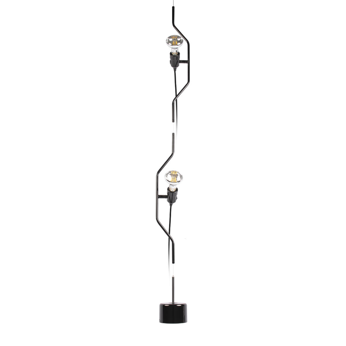 Подвесной светильник 11*400 см, 2*E27*40W LOFT IT Parentesi 10346/2 Black черный