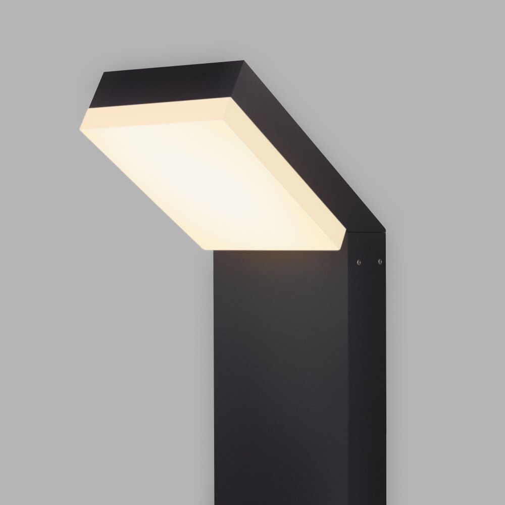 Ландшафтный уличный светильник Sensor 3000K Чёрный IP54 1542 TECHNO LED черный Elektrostandard  4690389219238, a072088