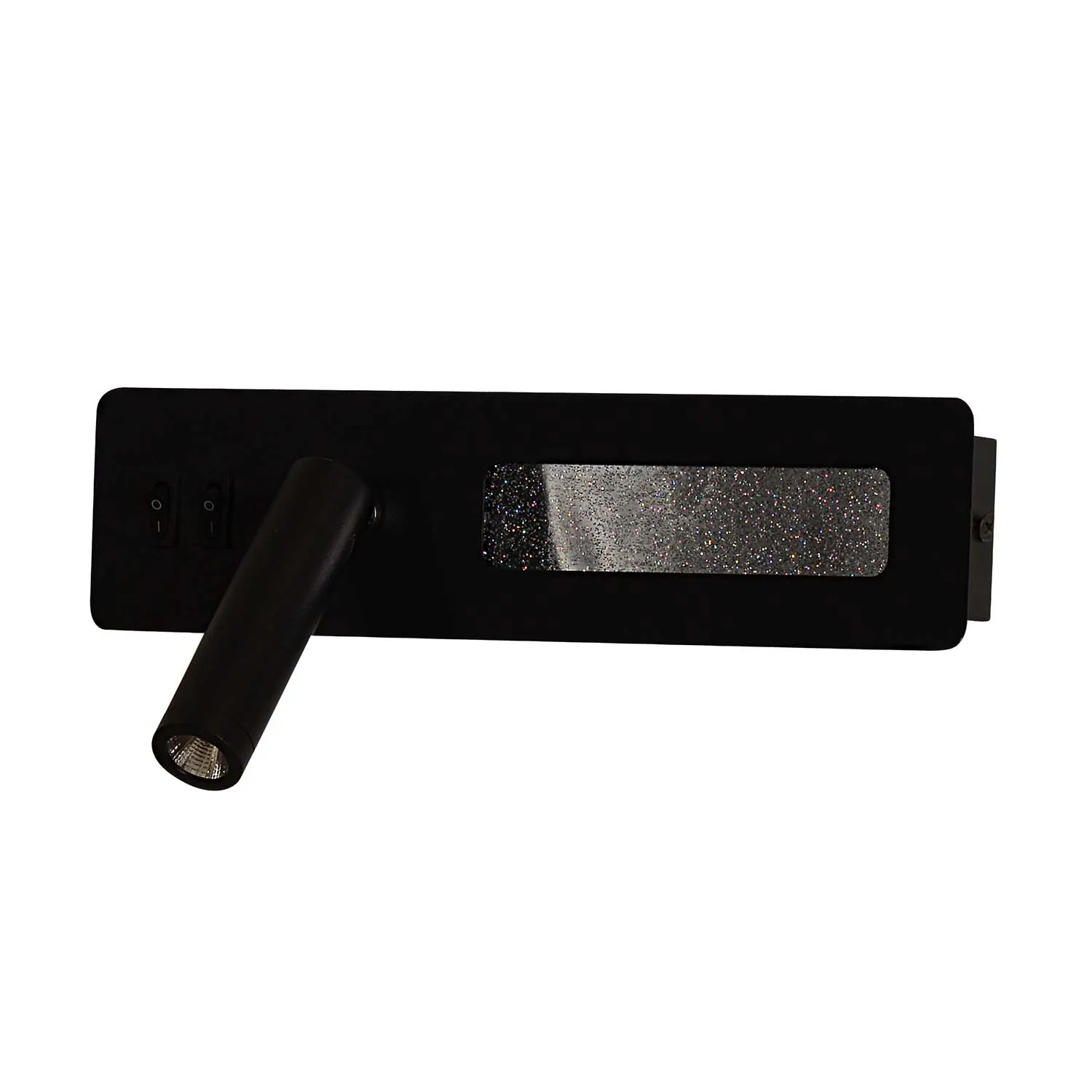 Бра 28 см, 7W, 4000K, Marketplace 4691-1W Hickory, черный