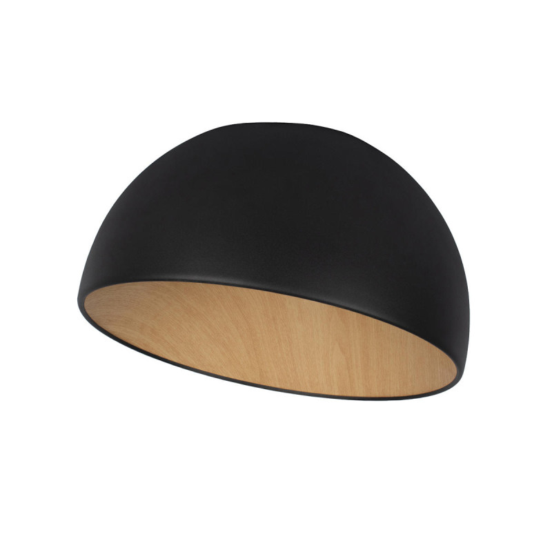 Светодиодный светильник 35 см, 24W, 4000K, Loft It (Light for You) Egg 10197/350 Black, черный-дерево