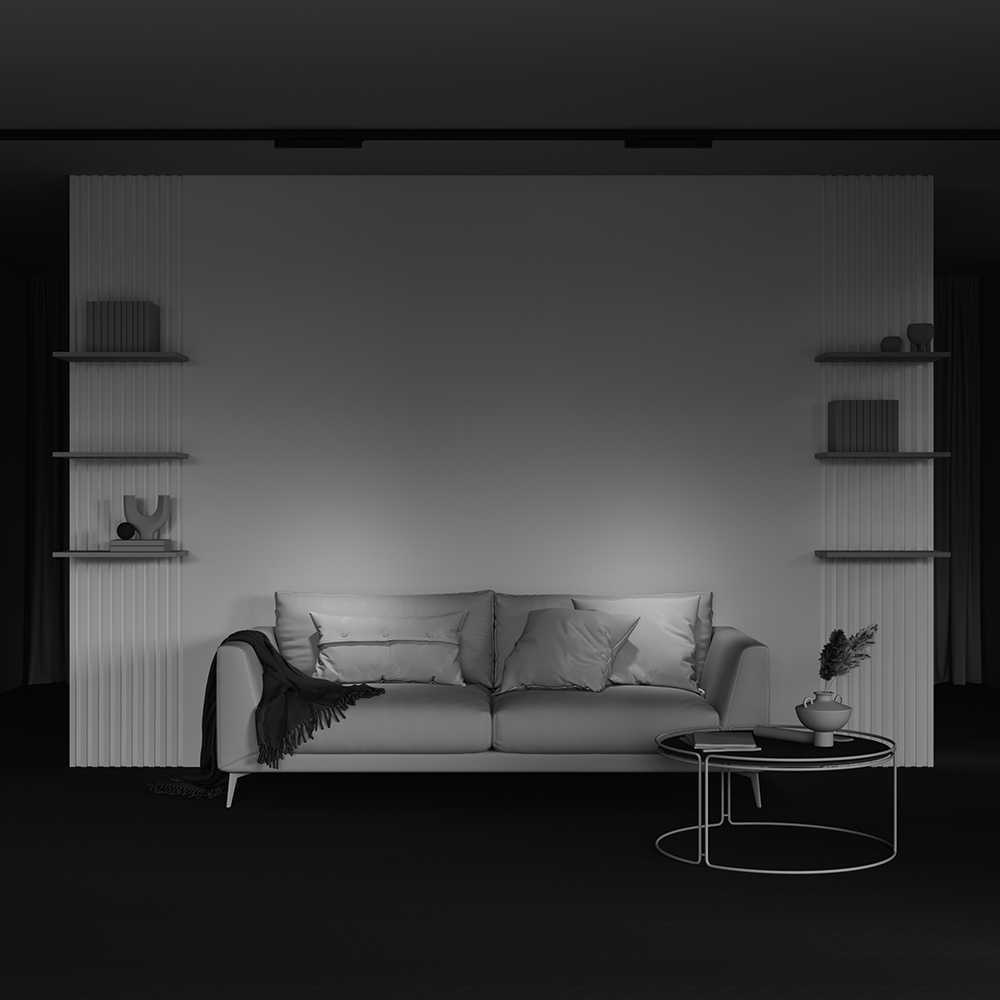 Трековый светильник 34,5*3,5*-6 см, *LED*10W, 4000K, Maytoni Technical Points TR195-3-10W4K-M-B(N), Черный
