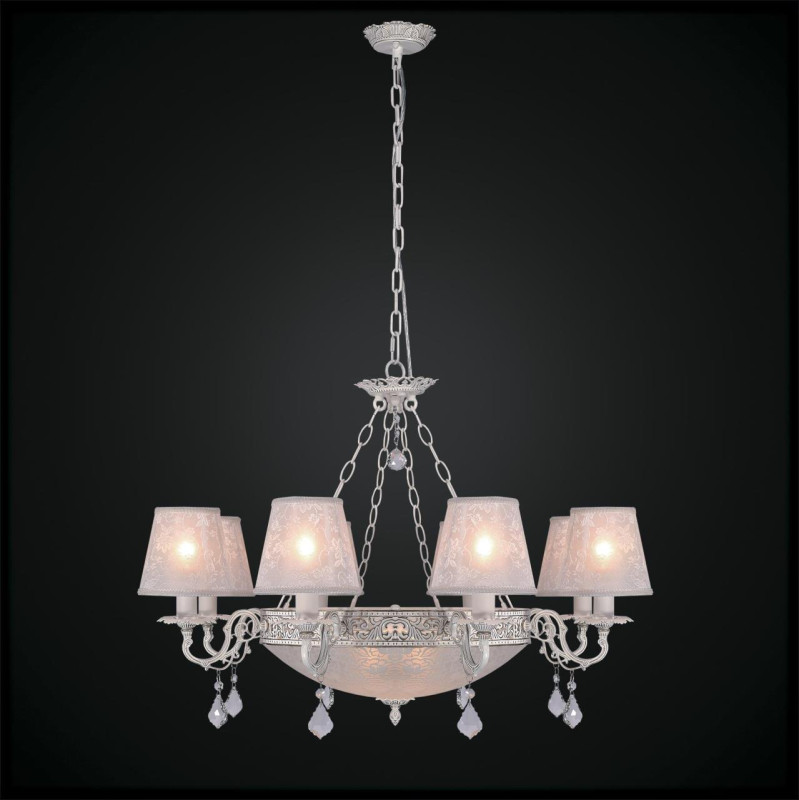 Подвесная люстра Citilux Бельведер CL424181, белое золото