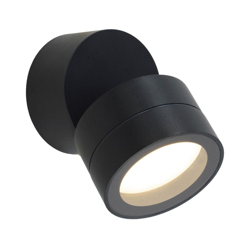 Уличный настенный светильник 9 см, Mantra Saler 9102, черный