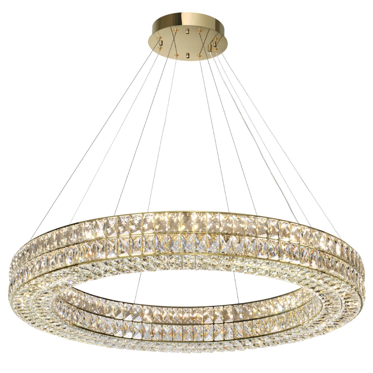 Люстра 60*100*120 см, 1 LED*98W, 4000 К, Odeon Light Panta, золотой 4926/98L