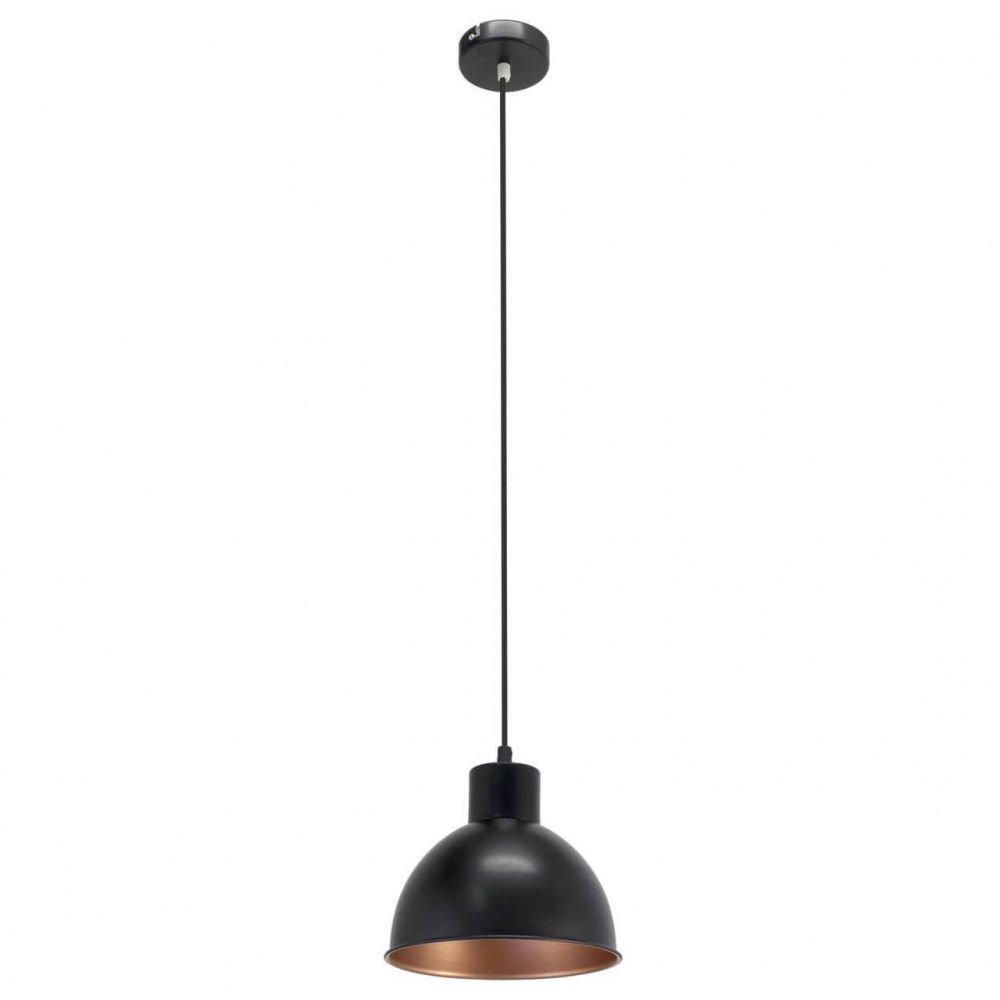Подвесной светильник Eglo Vintage 49238, диаметр 21 см, черный