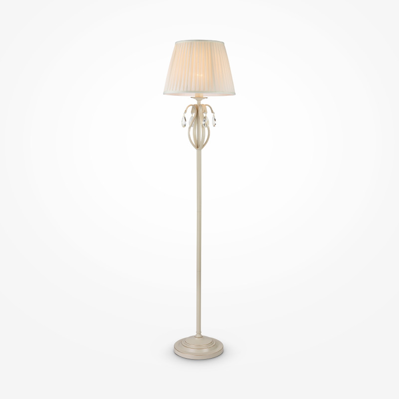 Торшер Maytoni Brionia  ARM172-11-G, диаметр 38 см, кремовое золото