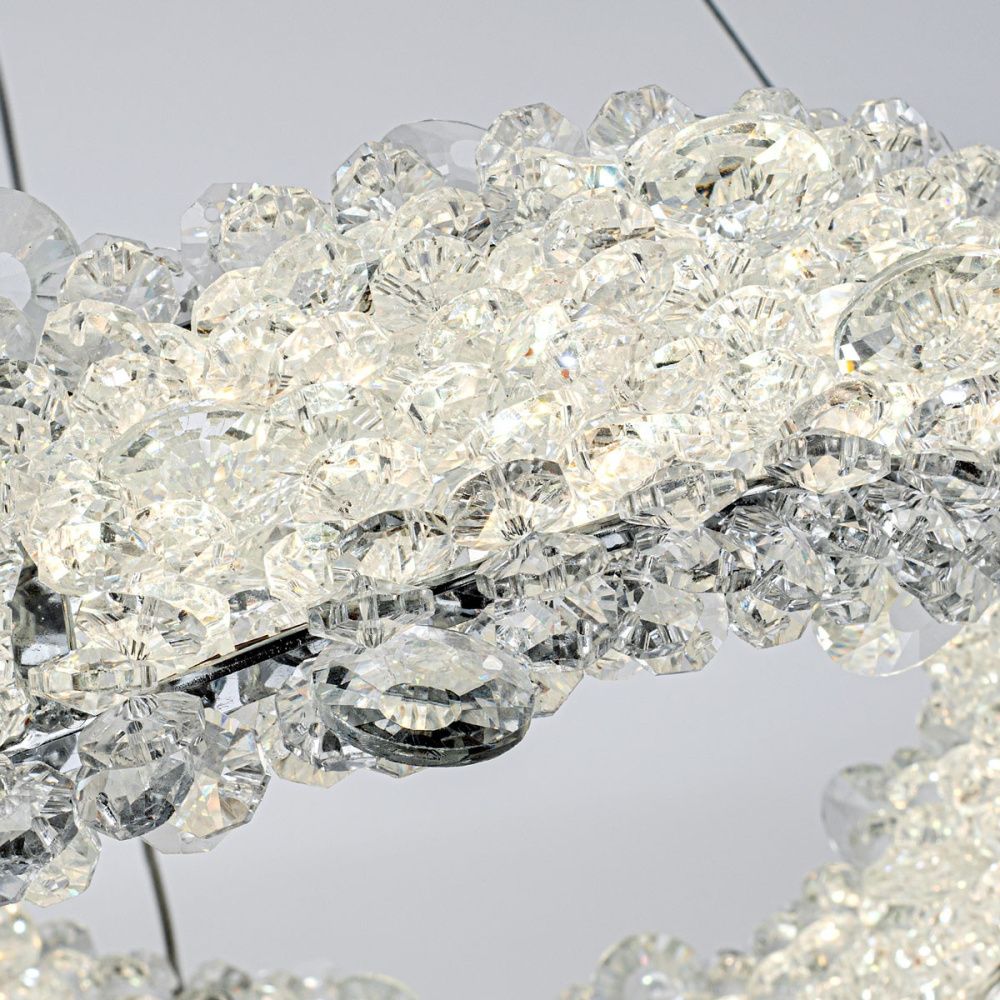 Подвесной светильник 30*32*12/145 см, 3000-6000K LED 28W MODESTYLE MS.5003.300 CR хром