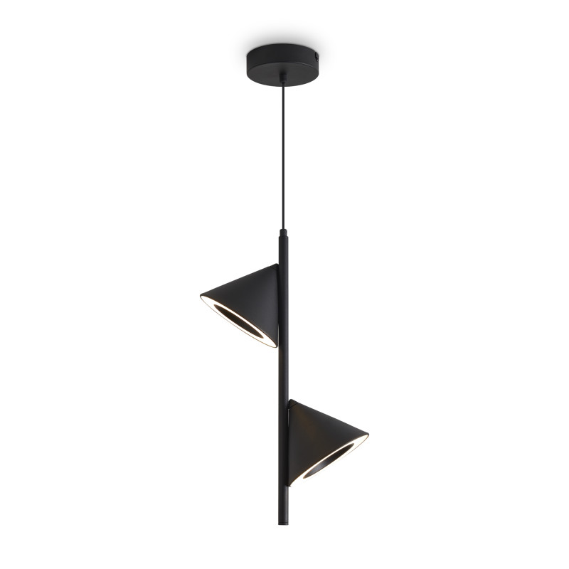 Светильник 27 см, 14W, 3000K, Freya Etro FR6141PL-L14B, черный