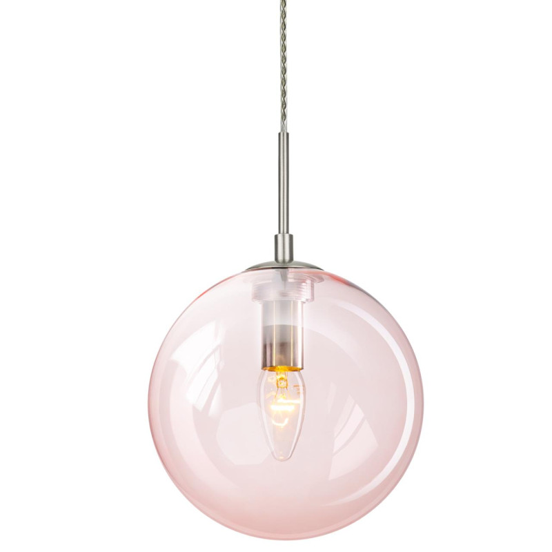 Светильник подвесной 20*130 см, 1*E14, Матовый хром Citilux Томми CL102625