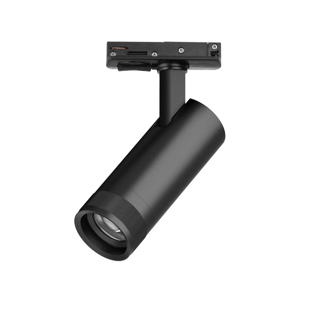 Светильник BARRA с тонким адаптером *5*13 см, *12W, 2700-4200-6000K, Lightstar Canno Pro C4127SS, Черный