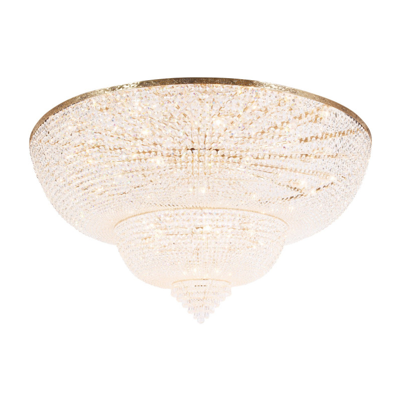 Накладная люстра 200*100,9 см, 42*E27, 2520W, Maytoni PALACE DIA890-CL-42-G золотой