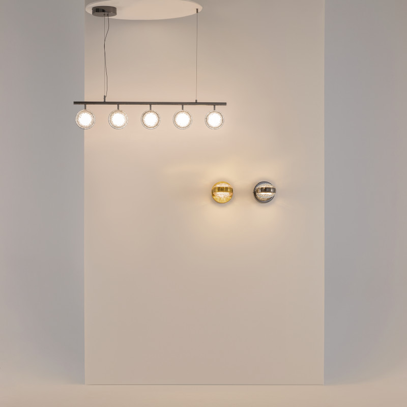 Подвесной светильник 101*16*320 см, LED, 48W, 3000К, Maytoni Mind MOD299PL-L48BC3K черный