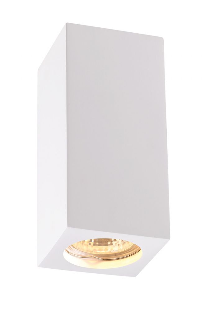 Светильник 7*7 см, GU10 50W, Novotech Yeso 370466 белый