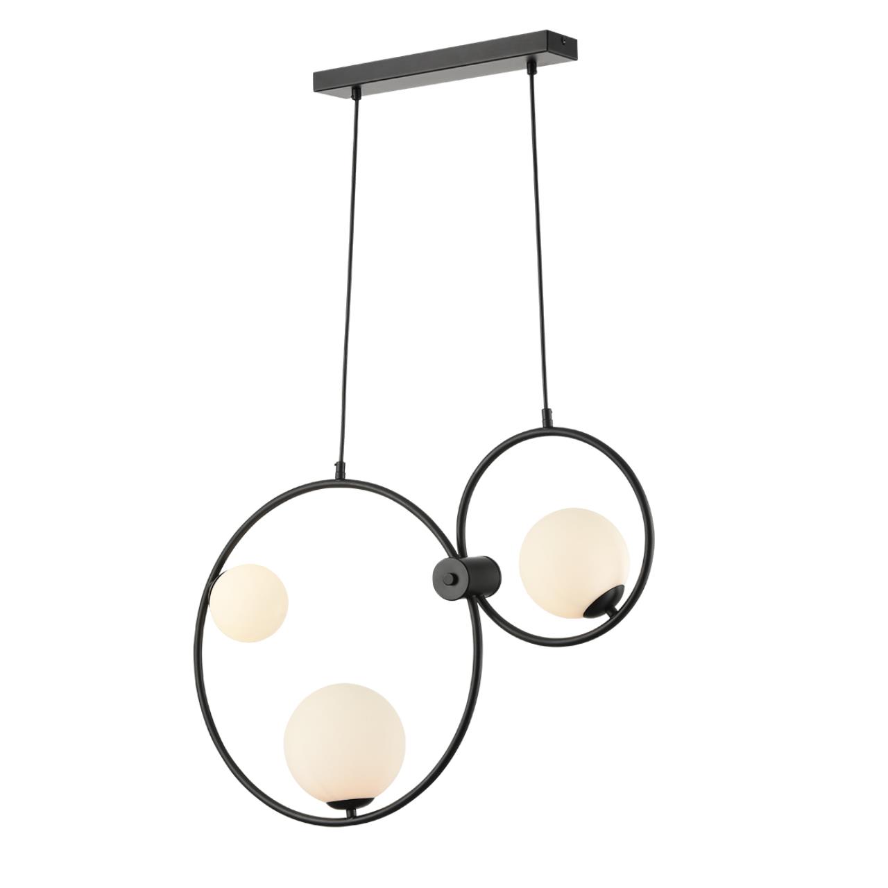Светильник подвесной 15*63,5*150 см, 3*G9 Lumion Ornato 8035/3 черный