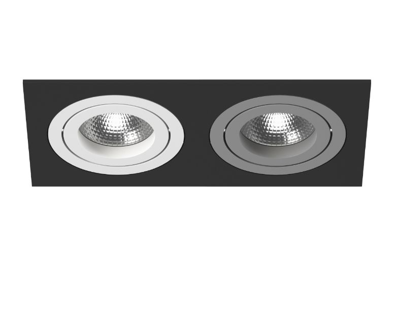 Встраиваемый светильник Light Star Intero 16 i5270609, черный-белый-серый