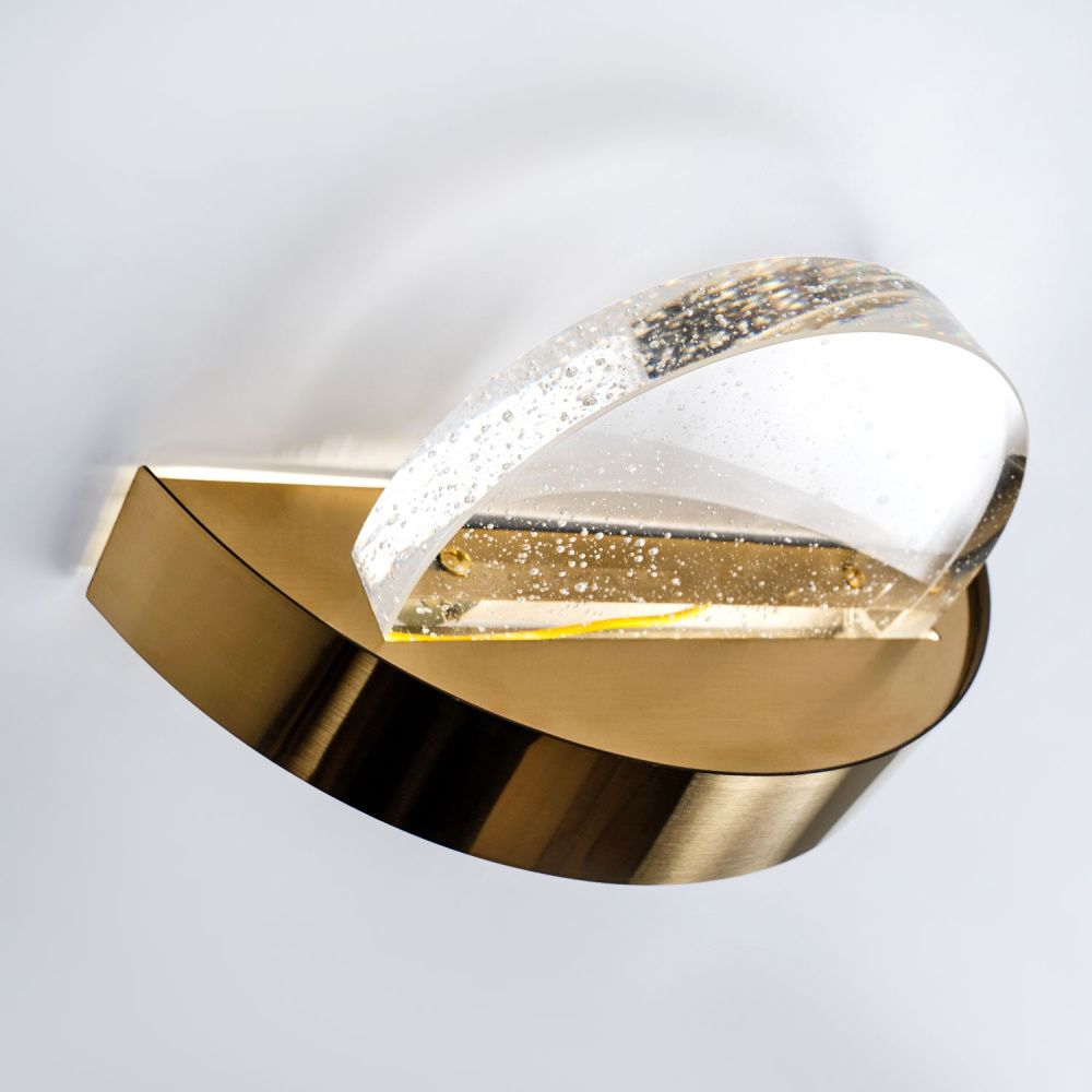 Настенный светильник 16*25 см, LED 6W 4000K MODESTYLE MS.1510.250 BS латунь