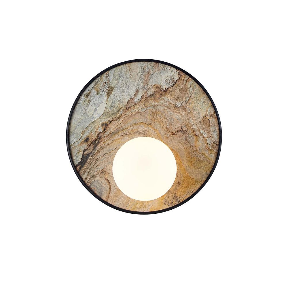 Бра 25*25 см, 1*G9, 9W, Favourite Messier 4594-1W, черный матовый