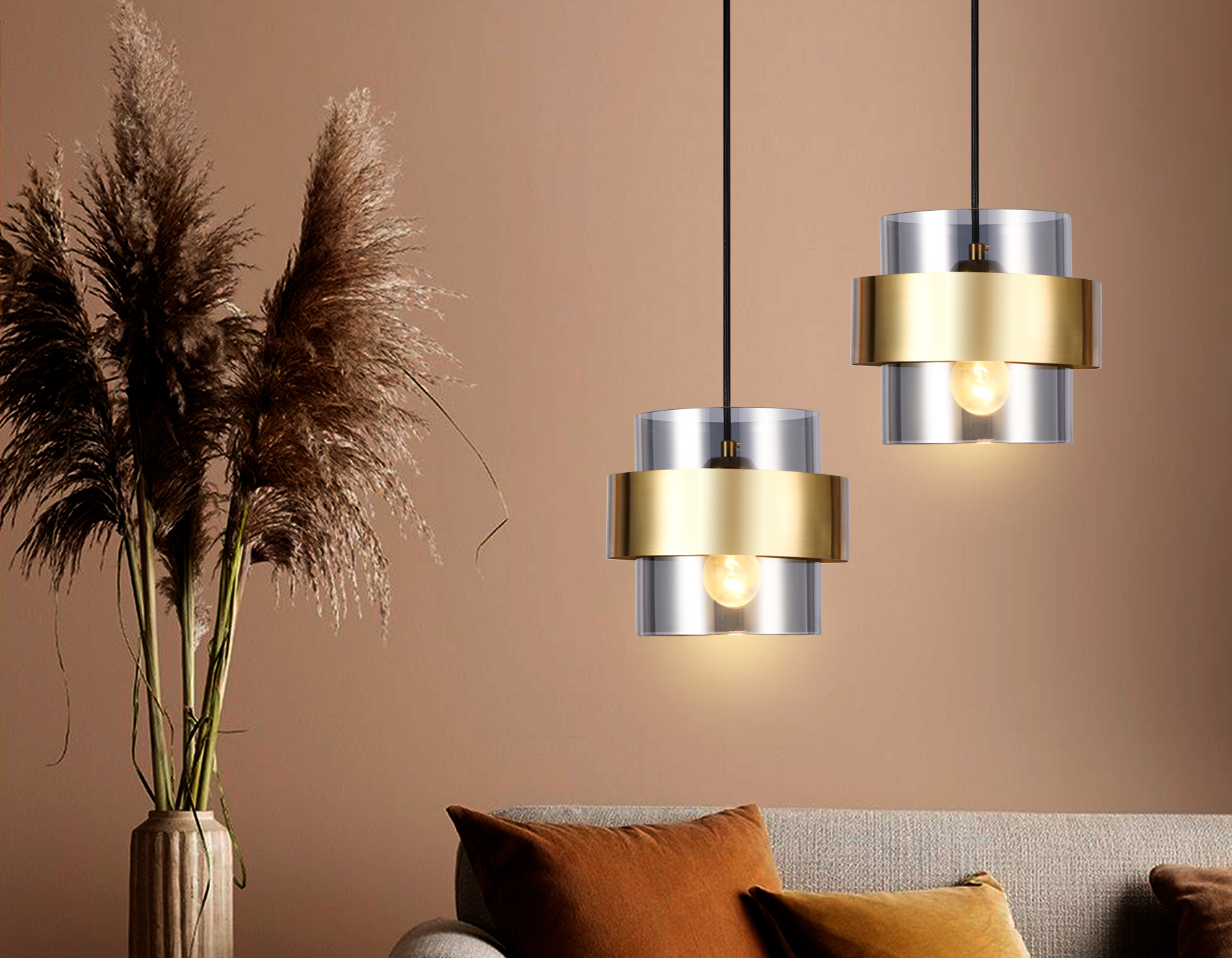 Светильник подвесной 18*16*95 см, E27 W, К, золото Ambrella Traditional Traditional TR3645