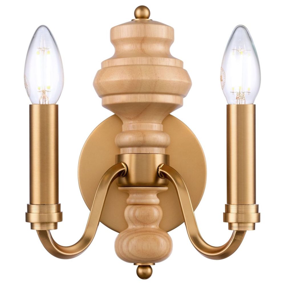 Бра 24 см. Wertmark Donna WE584.02.501, бронза