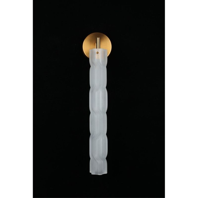 Бра 12*10*47 см, 1*LED, 6W, 3000K, Aployt Dzhosi APL.326.11.01, латунный