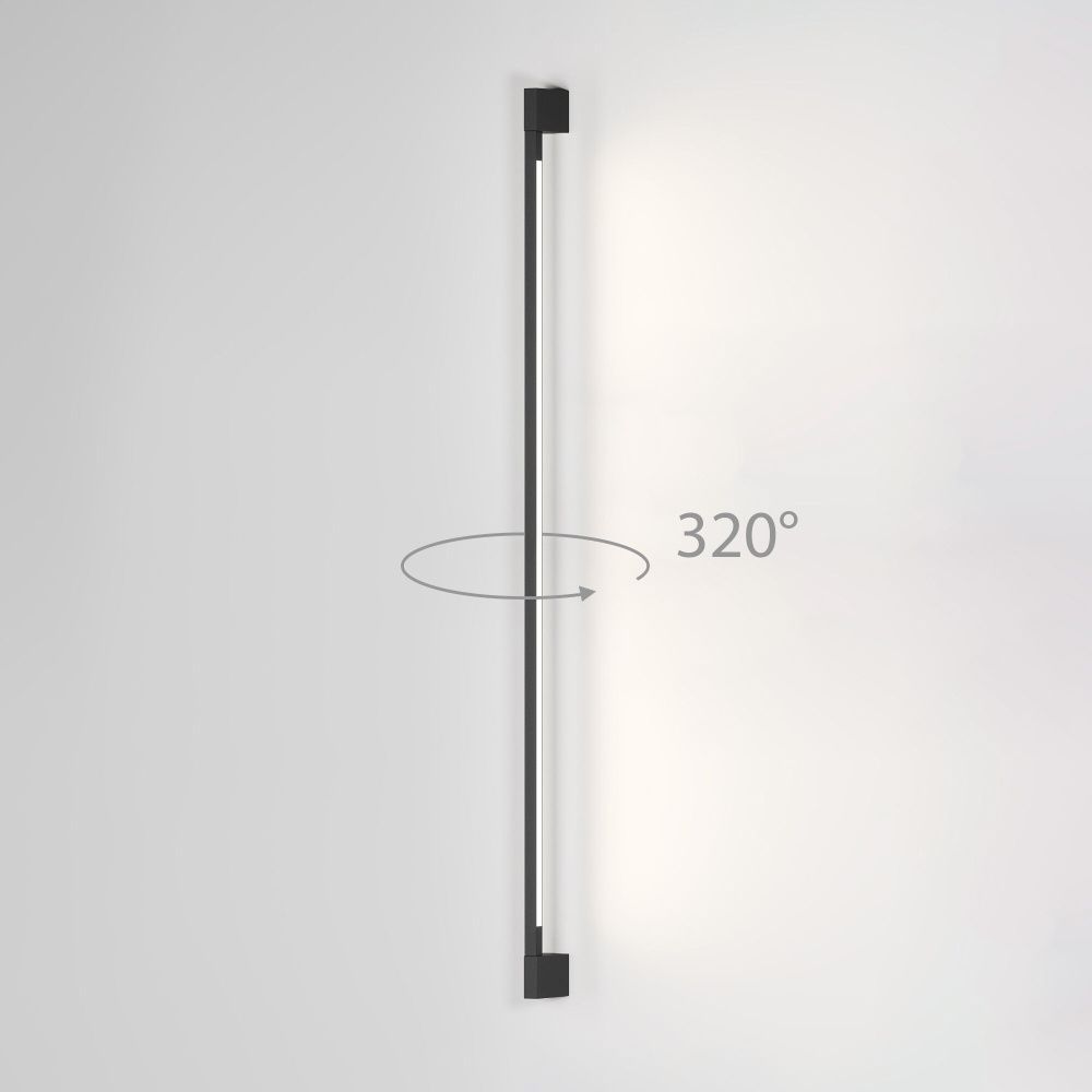 Светильник садово-парковый 120 см, 12W, 4000K, Elektrostandard Argos 35121/D, черный