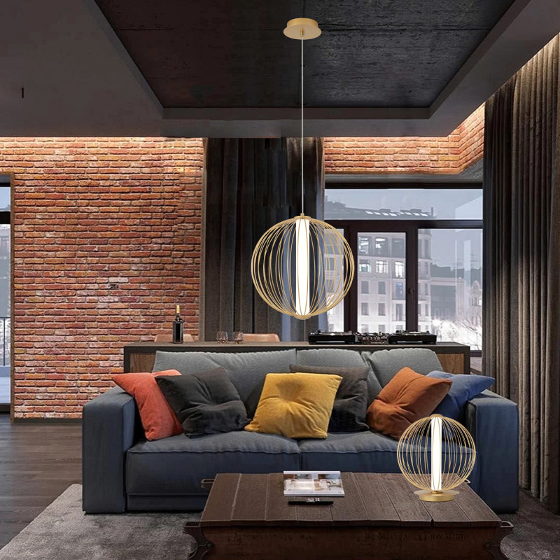 Светильник 30 см, 18W, 4000K, Crystal Lux SYNC SP18W LED GOLD, золото