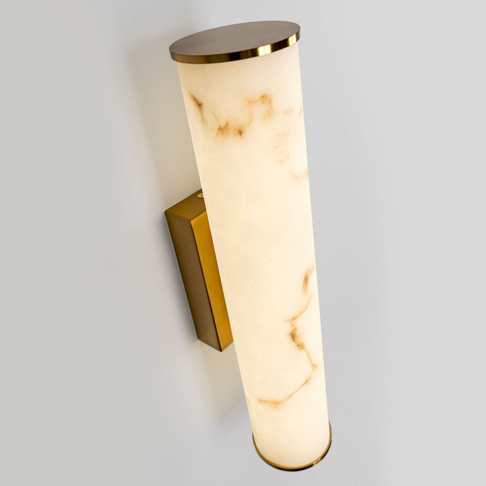 Настенный светильник 40 см, 10W, 4200K, MODESTYLE MS.218.400 BS, латунь