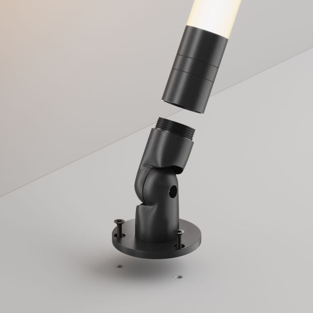Шарнирное основание без ввода питания Maytoni Shelf C027CS-B, черный