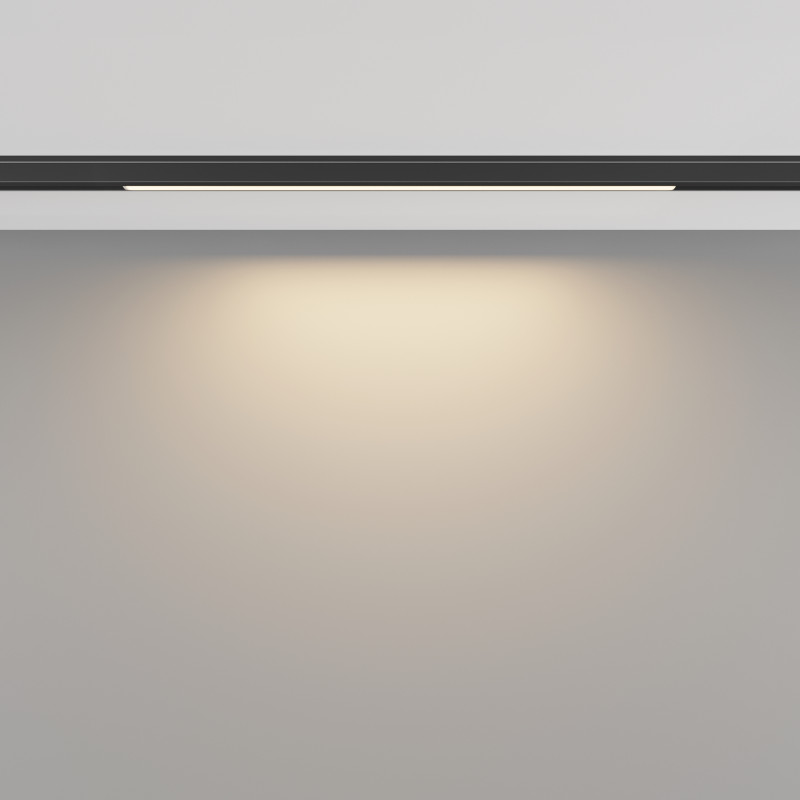 Трековый светильник 0,5*30*1,2 см, LED 5W 3000K 100° Maytoni Technical Basis Exility TR190-1-5W3K-B черный